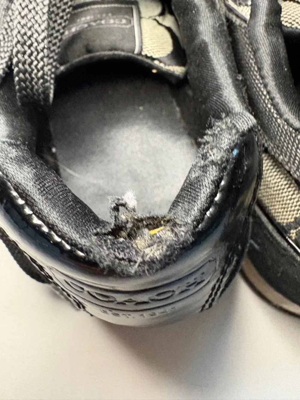 COACH Hilary Sneakers Size 7 - Picture 7 of 12